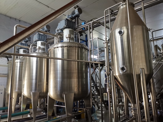 Ambient Temperature Mixing And Blending Tank System Capacity From 1 Ton / Hour To 15 Tons / Hour
