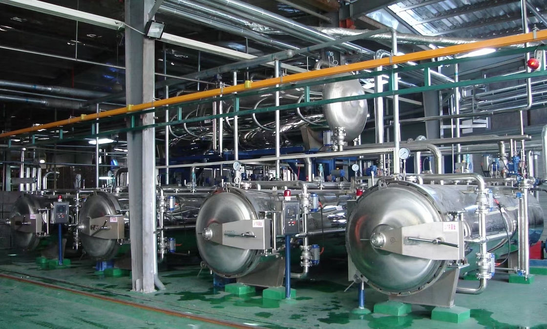 All Types Of Sterilizing Autoclaves / Retorts Steam Sterilizing Autoclaves Retorts Water Spray Type Autoclaves / Retorts , Water Immersion Type Autoclaves / Retorts